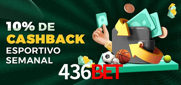 10% de bônus de cashback na 436bet